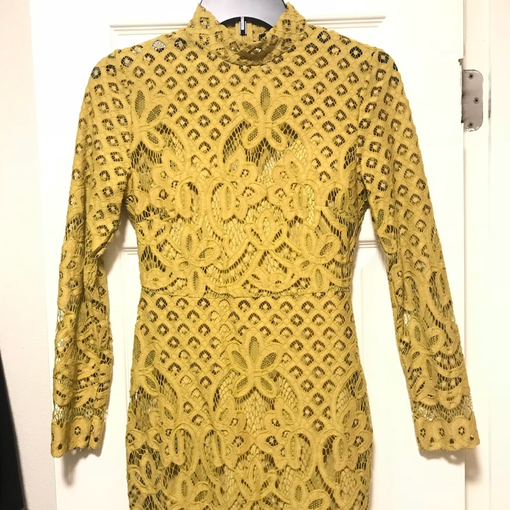 Missguided Lace Mini Dress